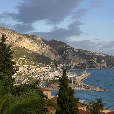 Villa L'Ensoleillee Vue Panoramique Mer, 250 M De La Plage Et Du Centre Ville Menton Exterior foto