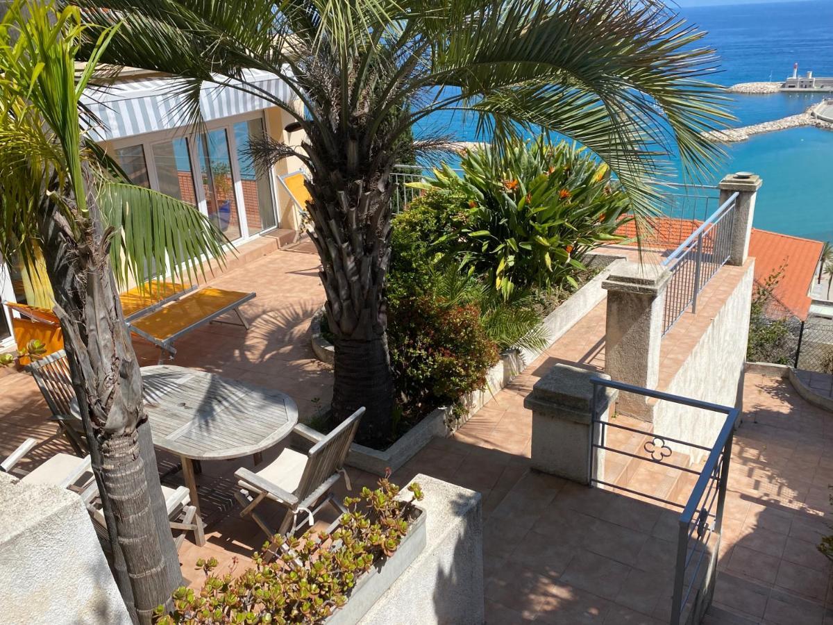 Villa L'Ensoleillee Vue Panoramique Mer, 250 M De La Plage Et Du Centre Ville Menton Exterior foto